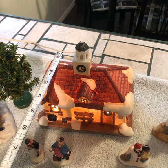 Xmas. 20 piece train village - Picture 3 of 15